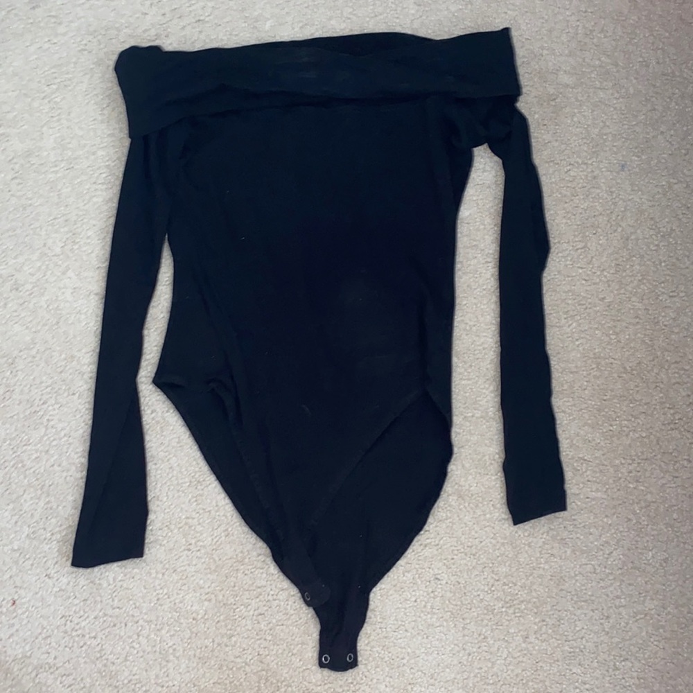 black bodysuit